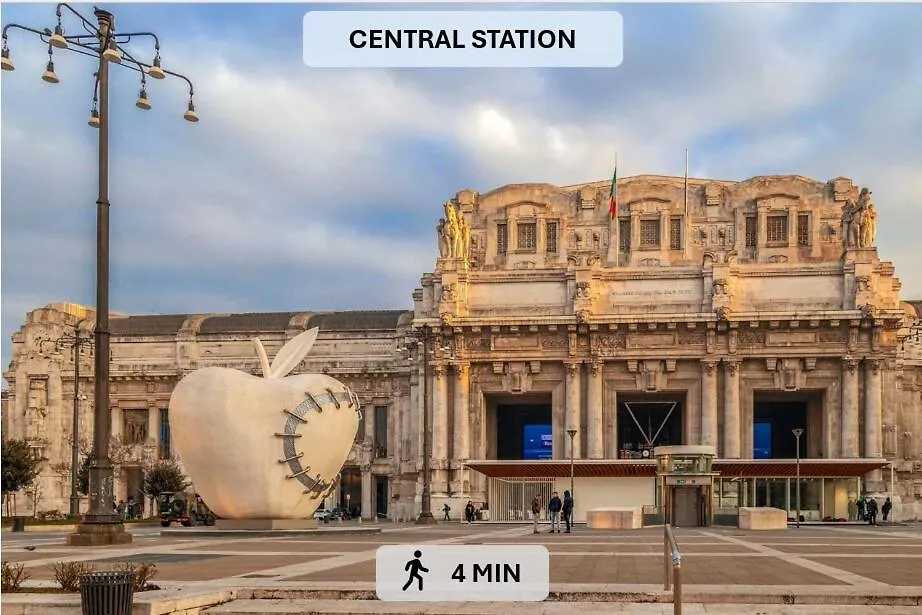 Stile Ed Eleganza Fra Stazione Centrale E Posta Venezia Milan Italy